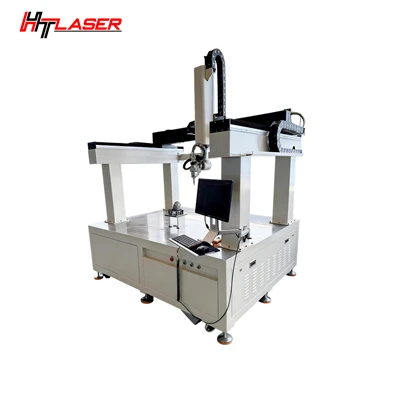 Inneal gearraidh laser 3-D 5-axis